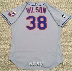 Wilson Taille 48 #38 2020 New York Mets Jeu Utilisé Jersey Road Seaver 41 Mlb Holo