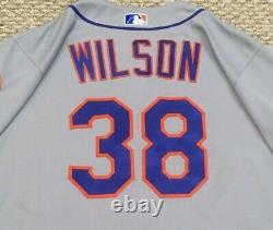 Wilson Taille 48 #38 2020 New York Mets Jeu Utilisé Jersey Road Seaver 41 Mlb Holo
