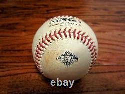 Yuli Gurriel Astros 2019 Alds Jeu 2 Jeu De Baseball Usagé 10/5/19 Vs Rays Hit Foul
