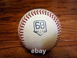 Yuli Gurrlel Astros Jeu Utilisé Rbi Single Baseball 9/18/2022 60e Logo Hit #855